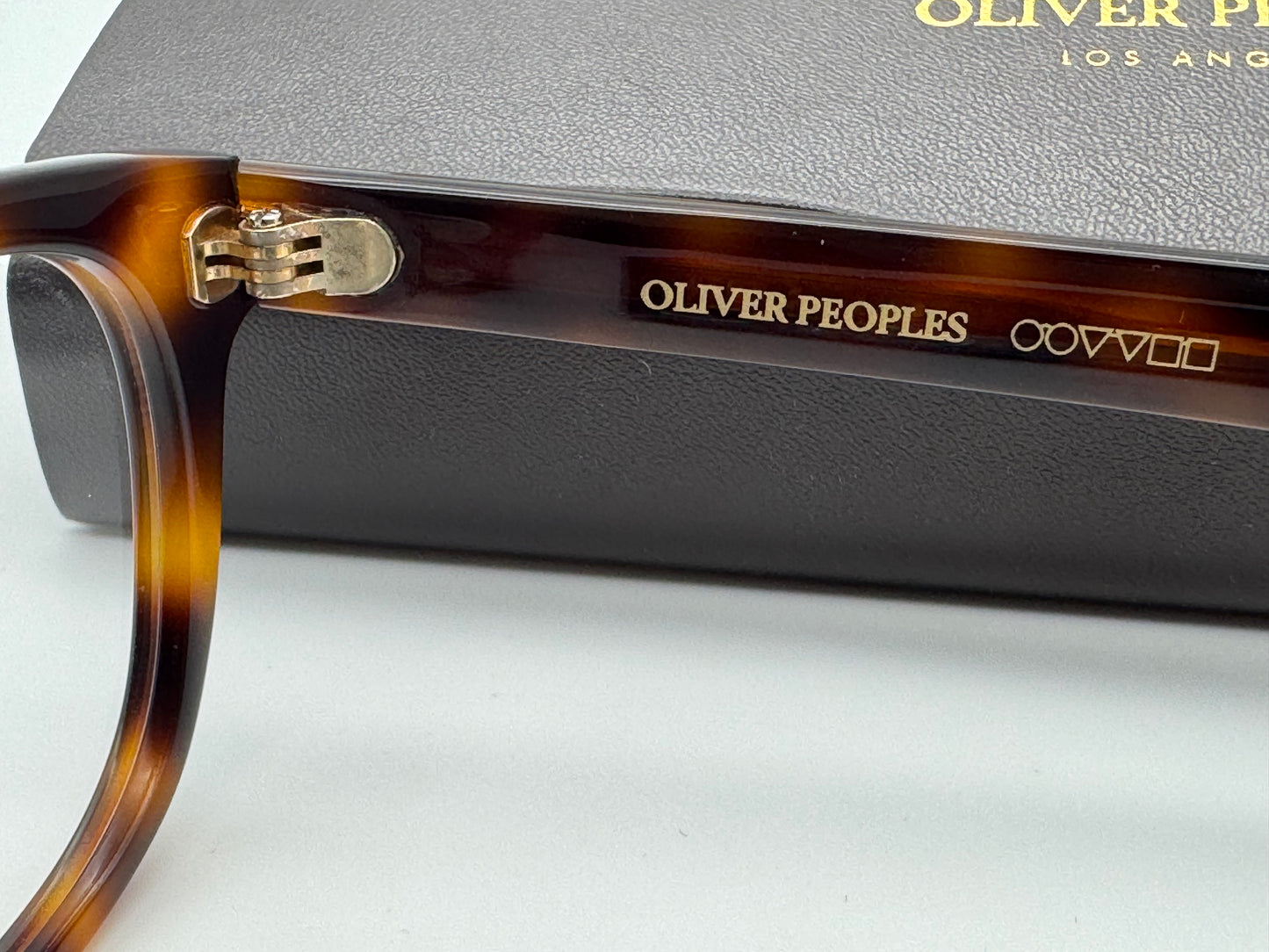 Oliver Peoples Sheldrake - J 47mm OV 7949 DM Dark Mahogany Demo Lens Japan NEW