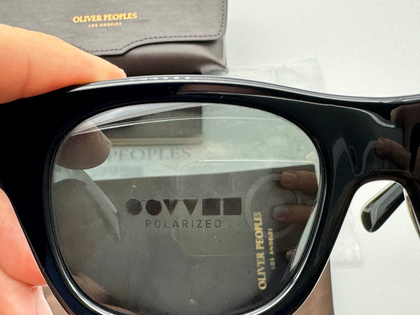 Oliver Peoples Keenan 51mm Black / Midnight Express Polarized OV 5418 1005P2 Italy NEW