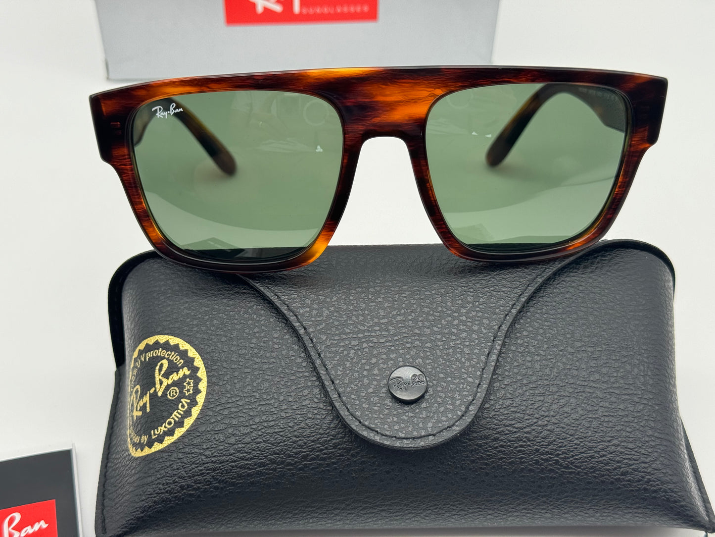 Ray-Ban Drifter 57mm RB 0360S 954/31 Havana Square G 15 Non-Polarized