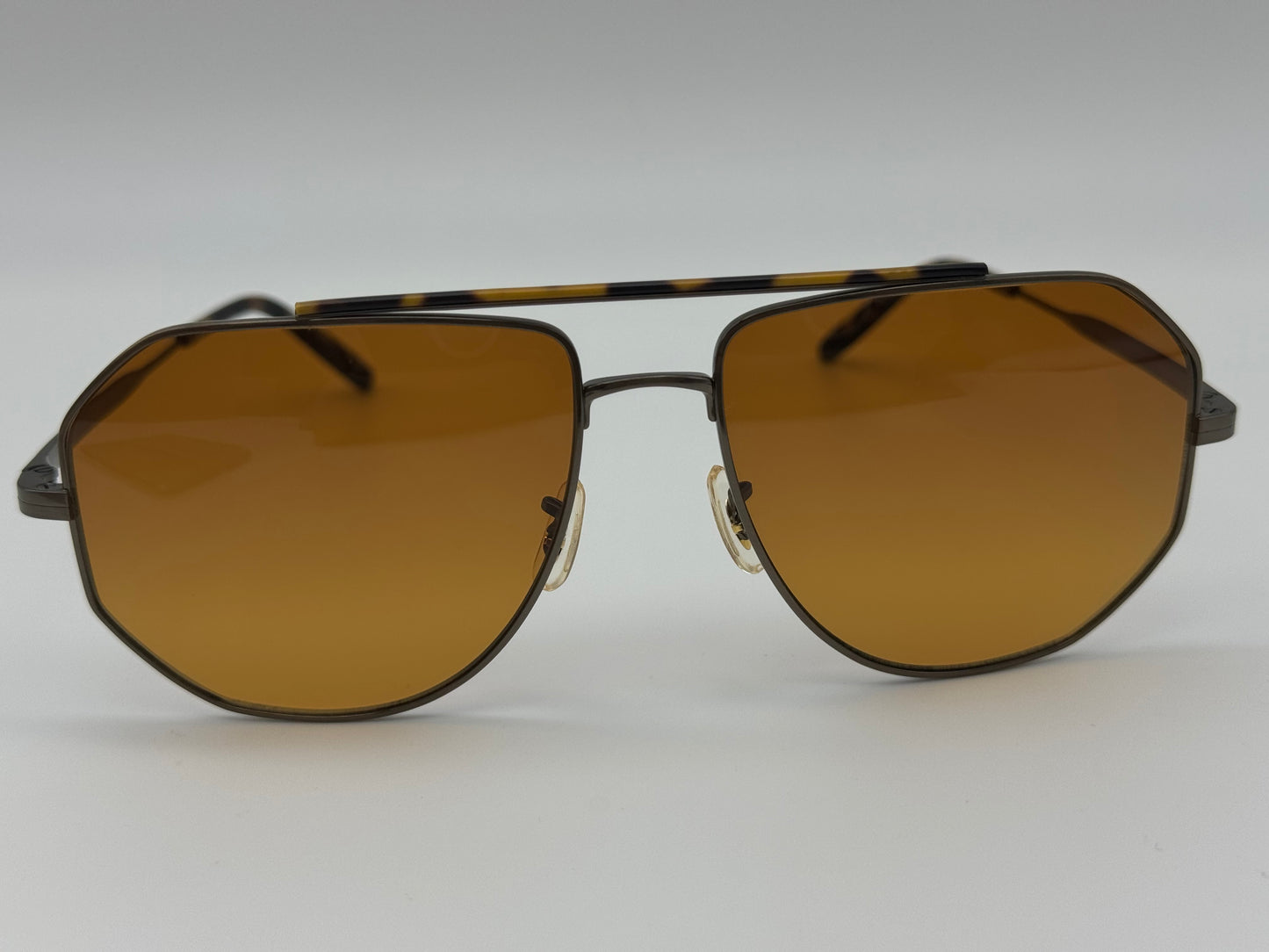 Oliver Peoples Moraldo 59mm OV 1317 ST 528478 Antique Gold / Cognac Gradient Sunglasses Brunello Cucinelli Japan NEW