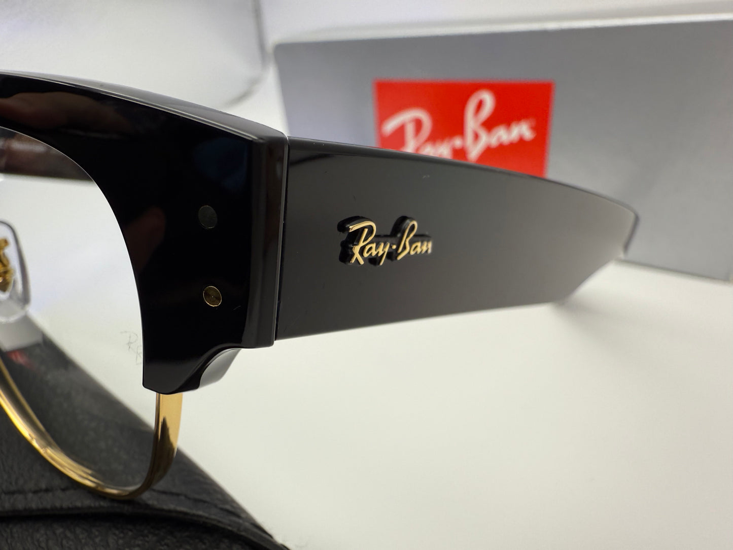 Ray-Ban Mega Clubmaster 53mm Transitions Photochromic Sapphire RB 0316 901 / GG Italy Read Description