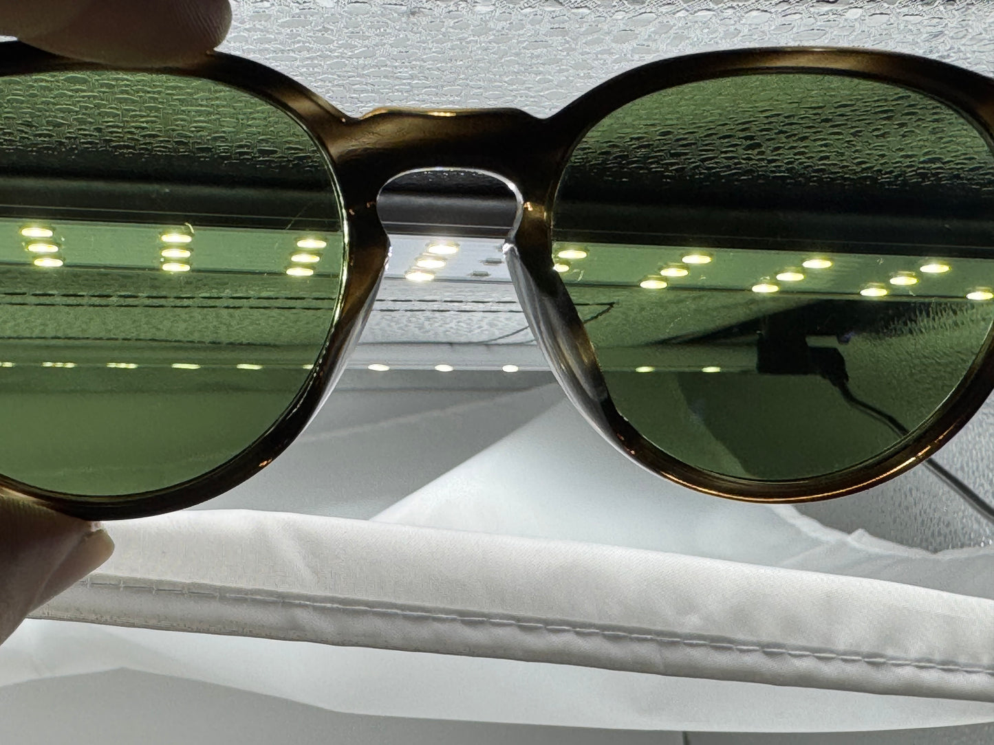 Oliver Peoples RUE MARBEUF 50mm OV 5353Q 161252 Havana / Green Pour BERLUTI Italy Preowned