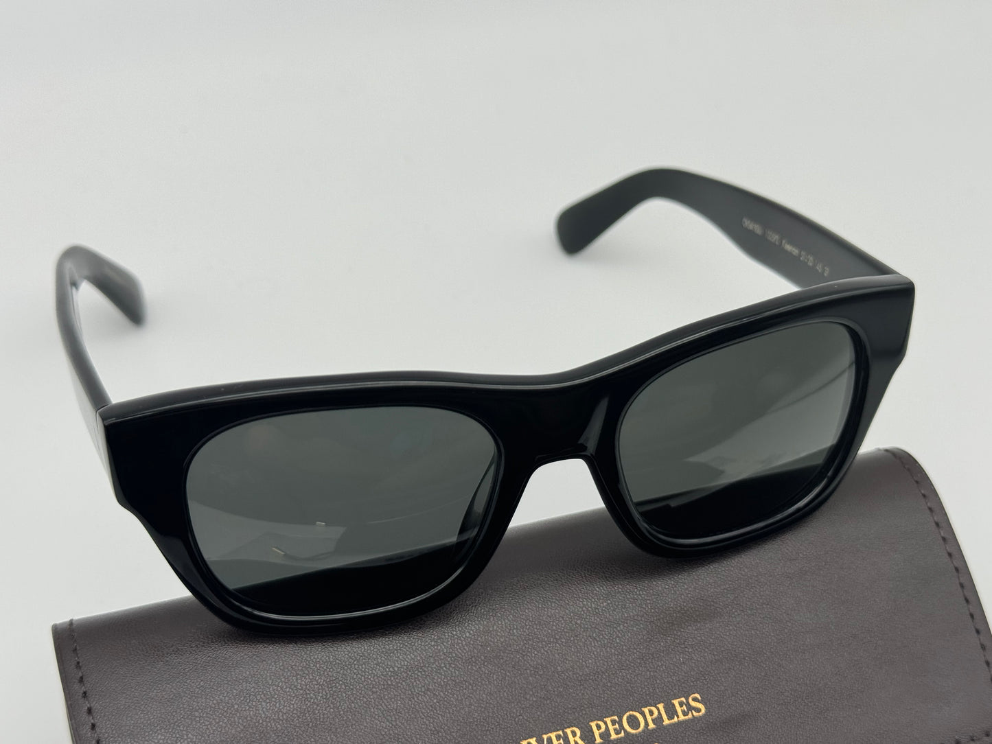 Oliver Peoples Keenan 51mm Black / Midnight Express Polarized OV 5418 1005P2 Italy NEW