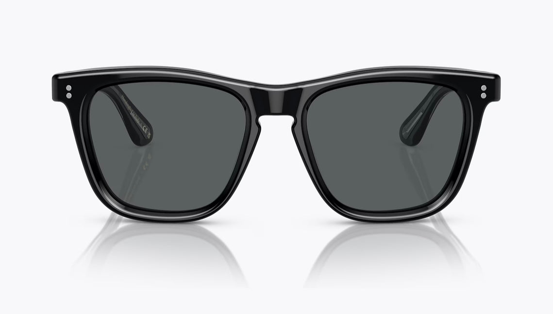 Oliver Peoples Lynes Sun 55mm Black / Midnight Express Polarized OV 5449 SU 1005P2 Italy NEW