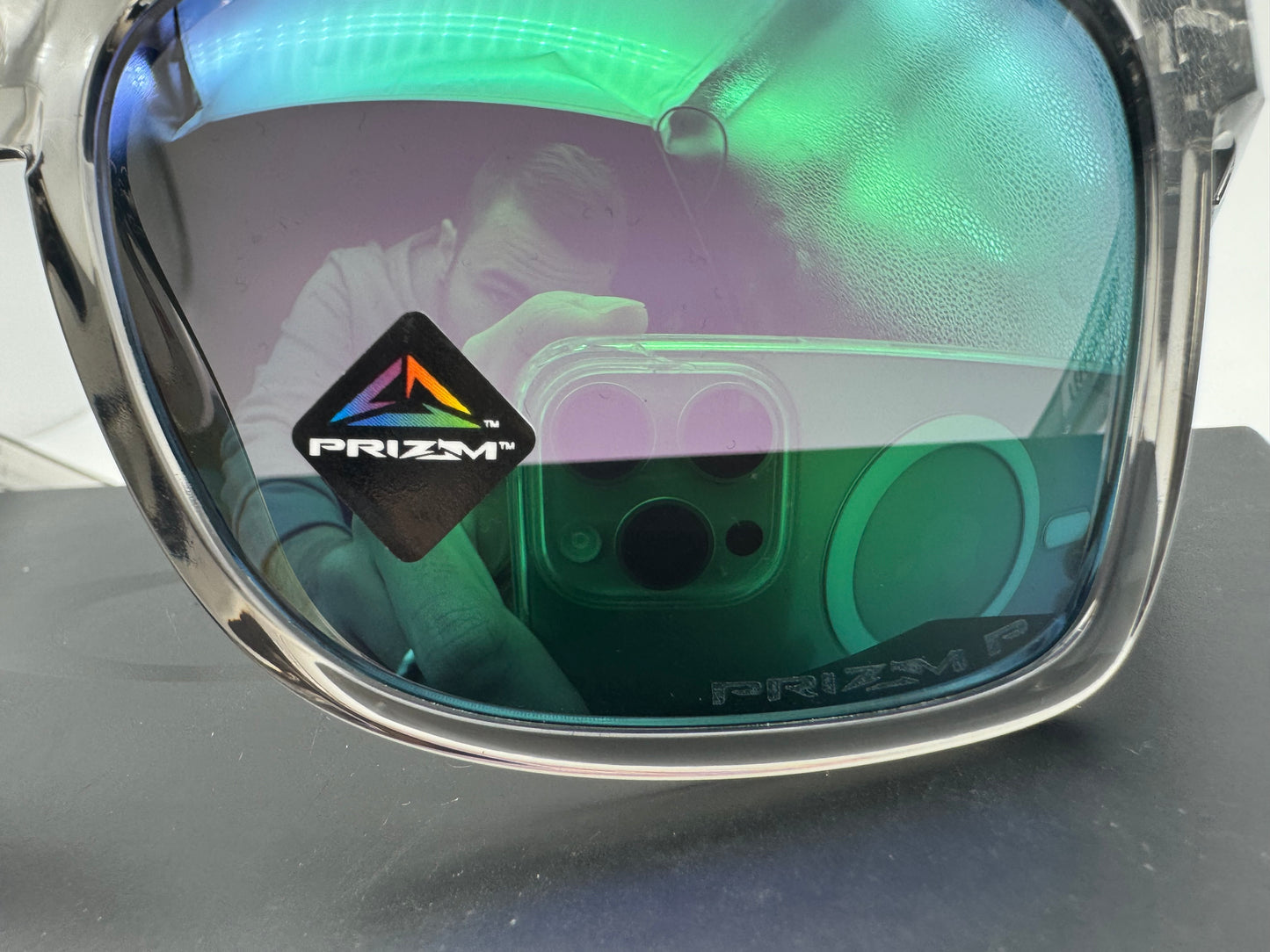 Oakley LEFFINGWELL 57mm  Grey Ink / Prizm Jade Polarized Lens OO 9100 1057 NEW