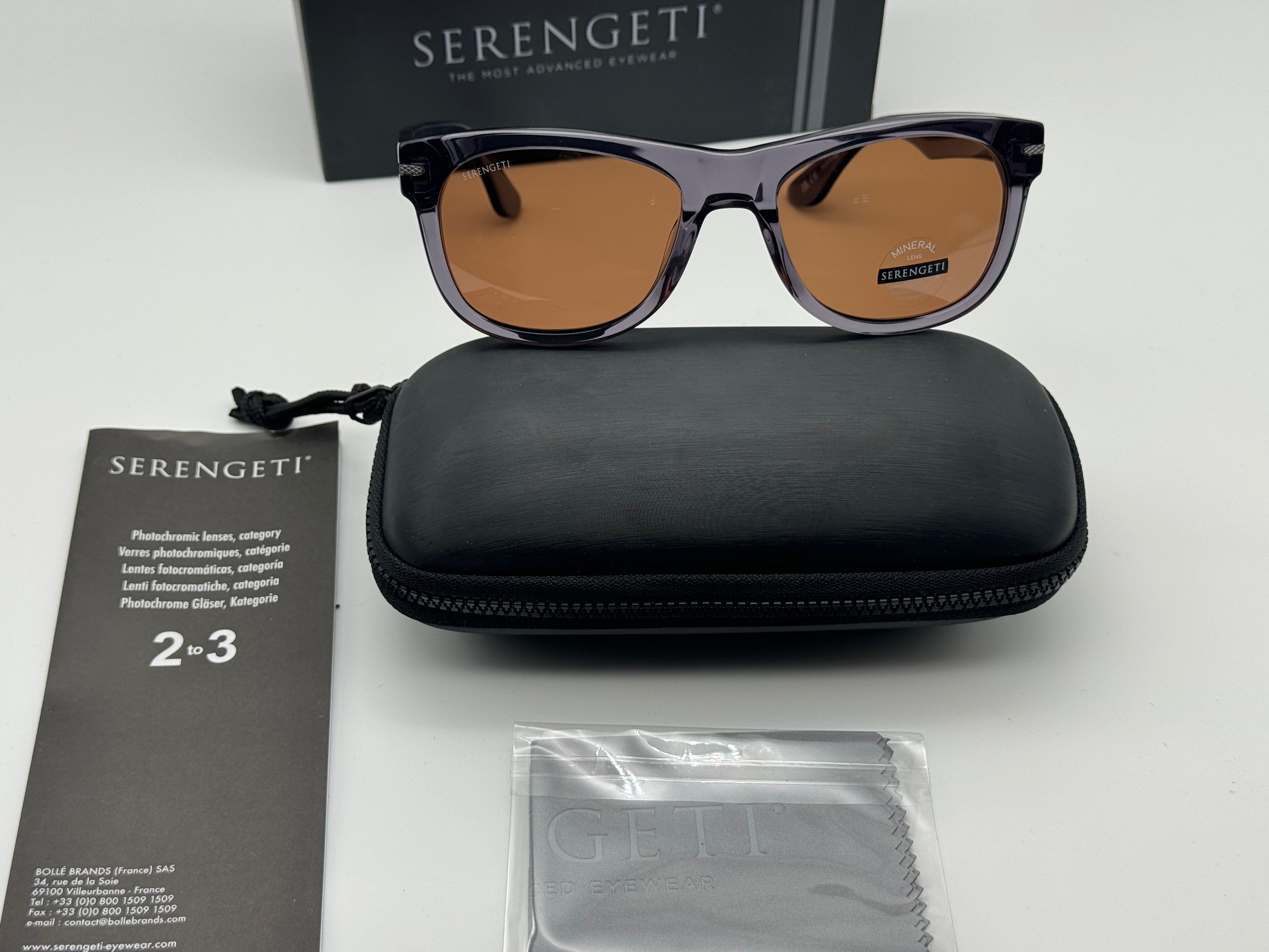 Serengeti FOYT Large 58mm Shiny Crystal Polarized Drivers Photochromic Shade Review Store