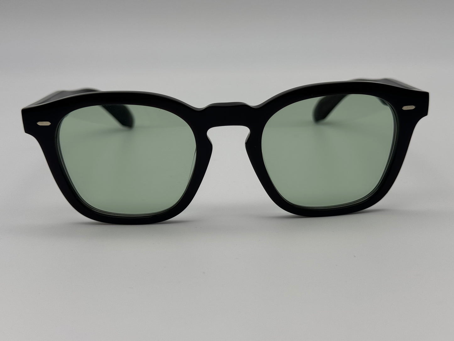 Oliver Peoples N.03 49mm Kuri Brown / Green Wash 0nly Collection OV 5527 Preowned