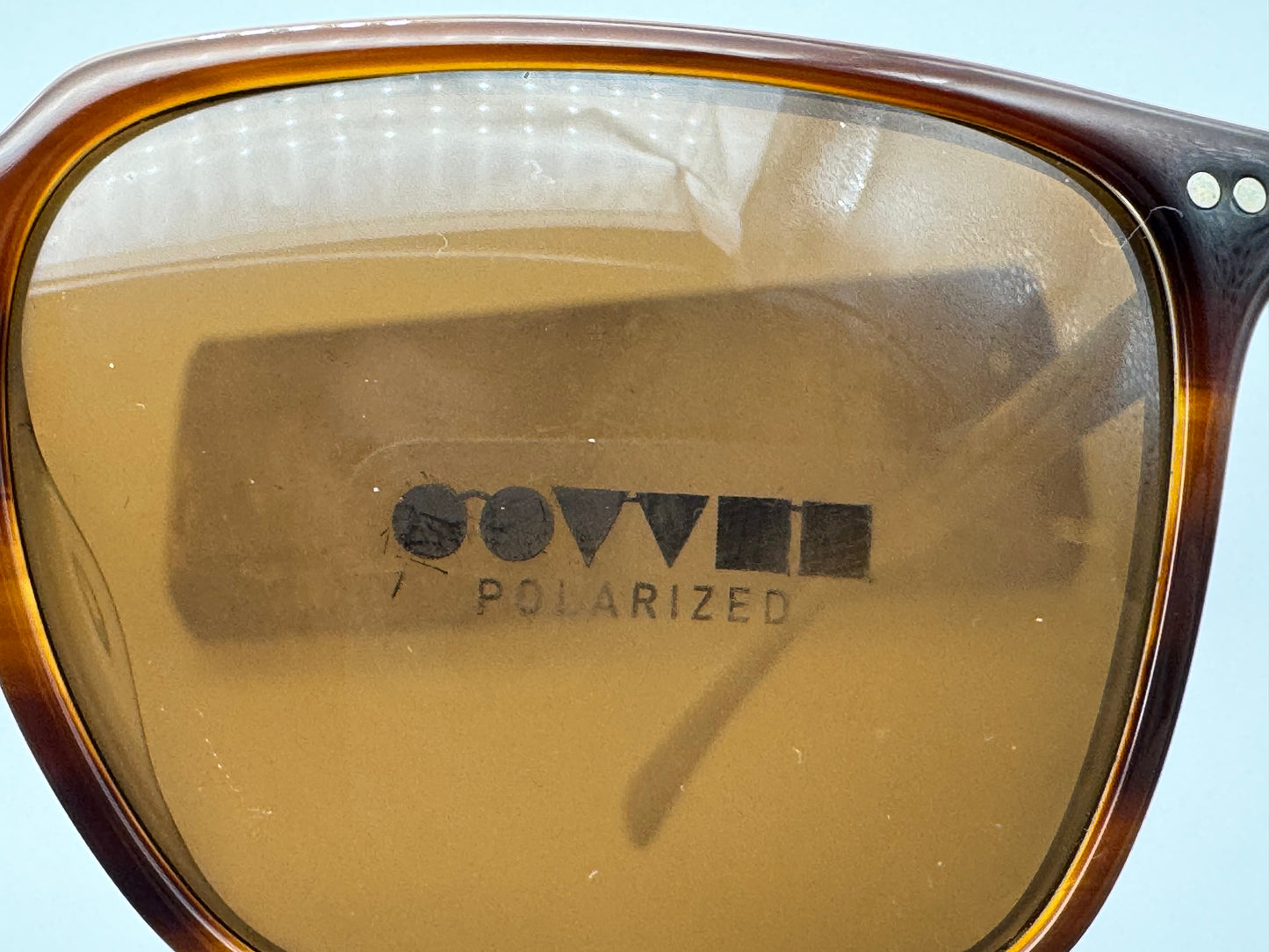 Oliver Peoples OPLL Sun 53mm Havana / Java Polarized VFX Lens OV 5316SU 1437 N9 Italy Preowned