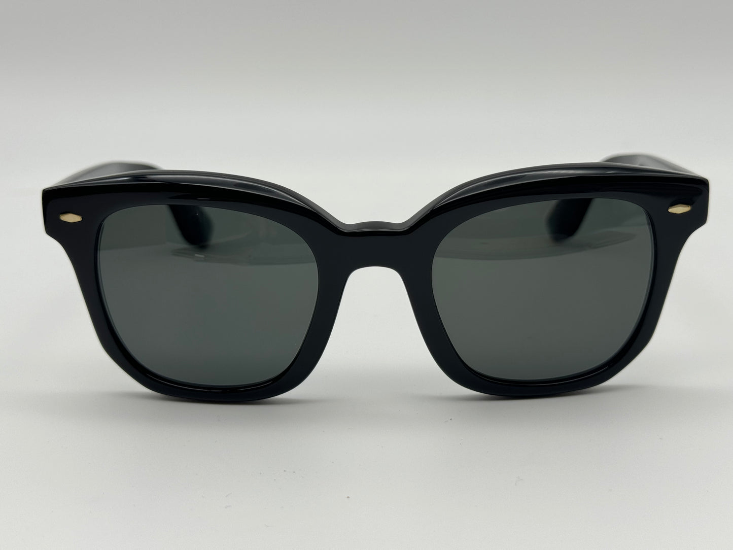 Oliver Peoples Filu 50mm Black / Midnight Express Polarized 1005P72 SU Brunello Cucinelli Italy Open Box