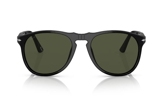 Persol PO 9649 55mm Black / Green 95 / 31 Italy NEW