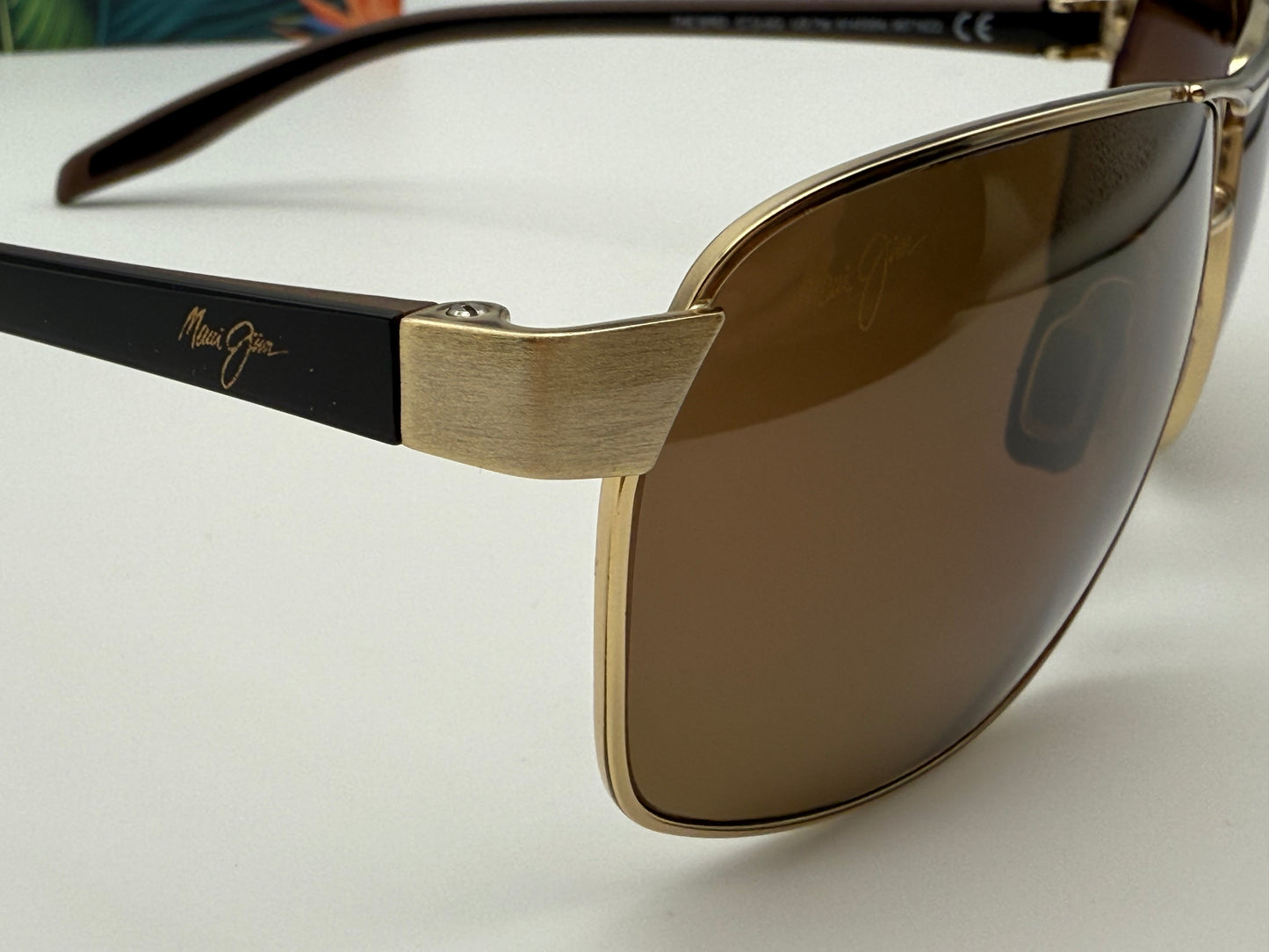 Maui Jim The Bird 61.5mm HCL Bronze / Gold Italy Open Box