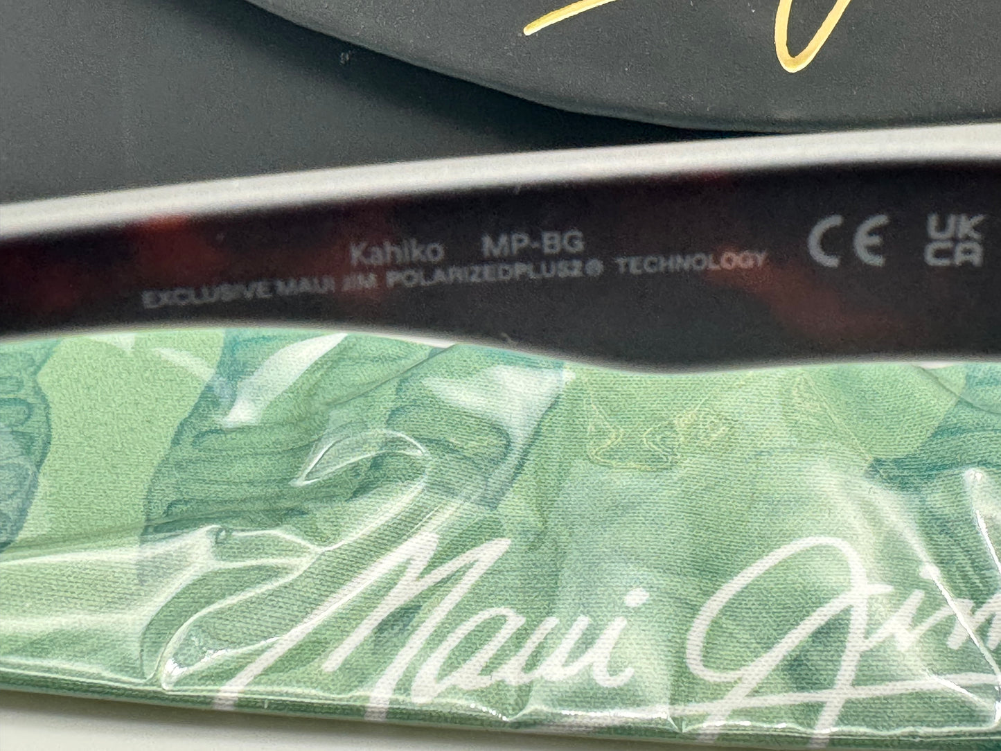 Maui Jim Kahiko 53mm Matte Dark Havana H635-10 Maui Pure HCL Polarized Lens Japan NEW