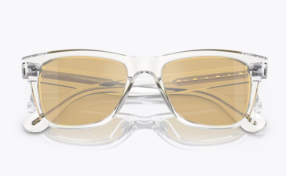 Oliver Peoples Oliver Sun 51mm Limited Edition Crystal Mustard OV 53 Shade Review Store