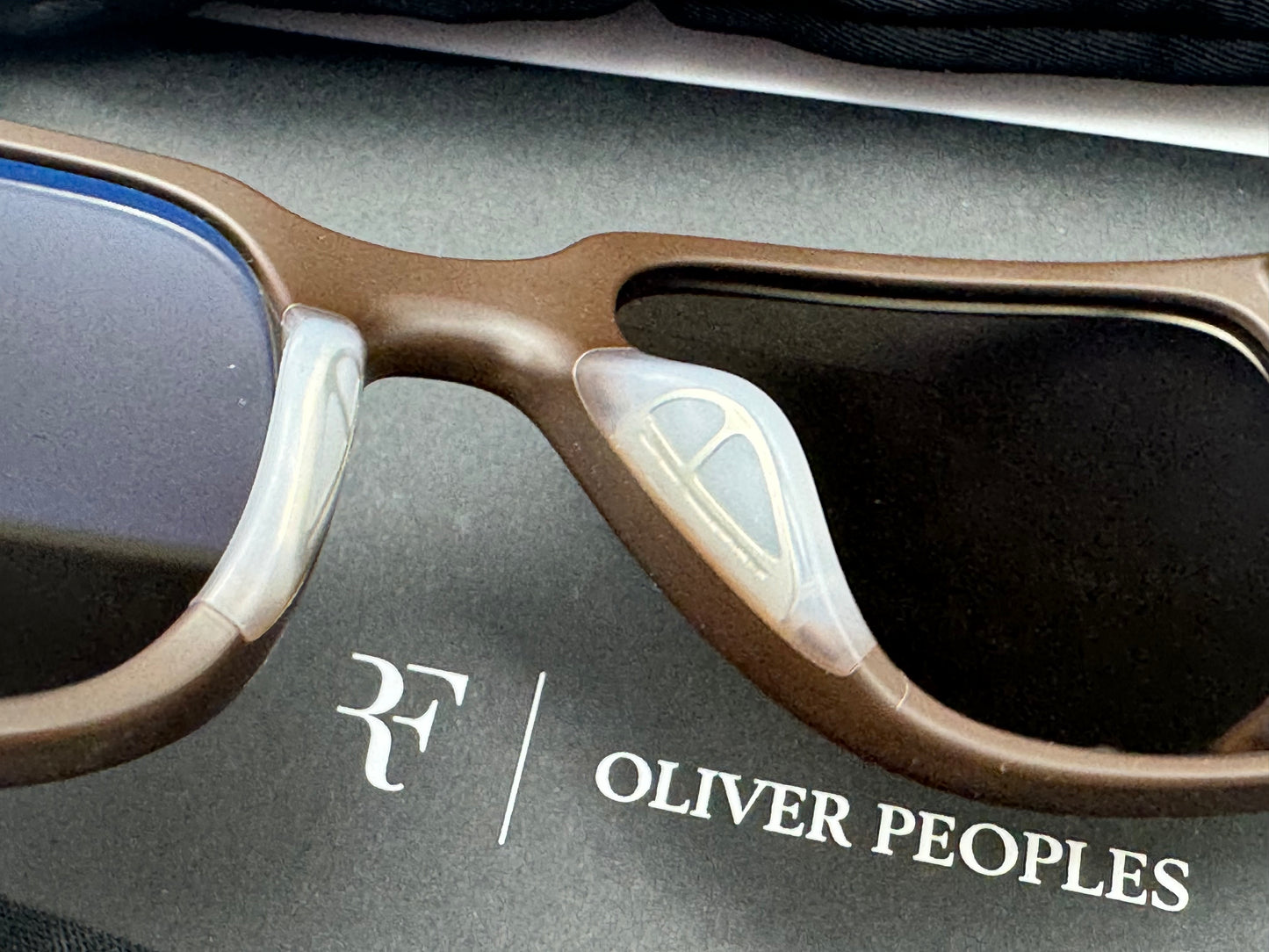 Oliver Peoples Mr Federer 52mm Umber / DESERT FLASH MIRROR OV 5553 SU 70055A Italy NEW