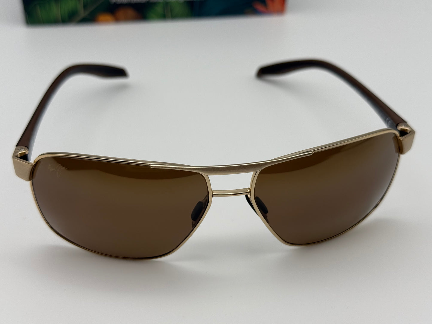 Maui Jim The Bird 61.5mm HCL Bronze / Gold Italy Open Box