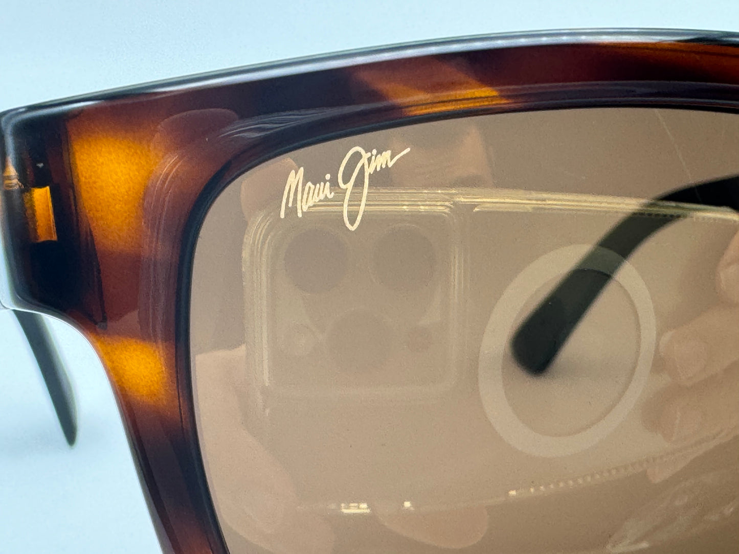 Maui Jim Mongoose 54mm Tortoise / HCL Bronze Mirror STG 540-10 Polarized Italy NEW