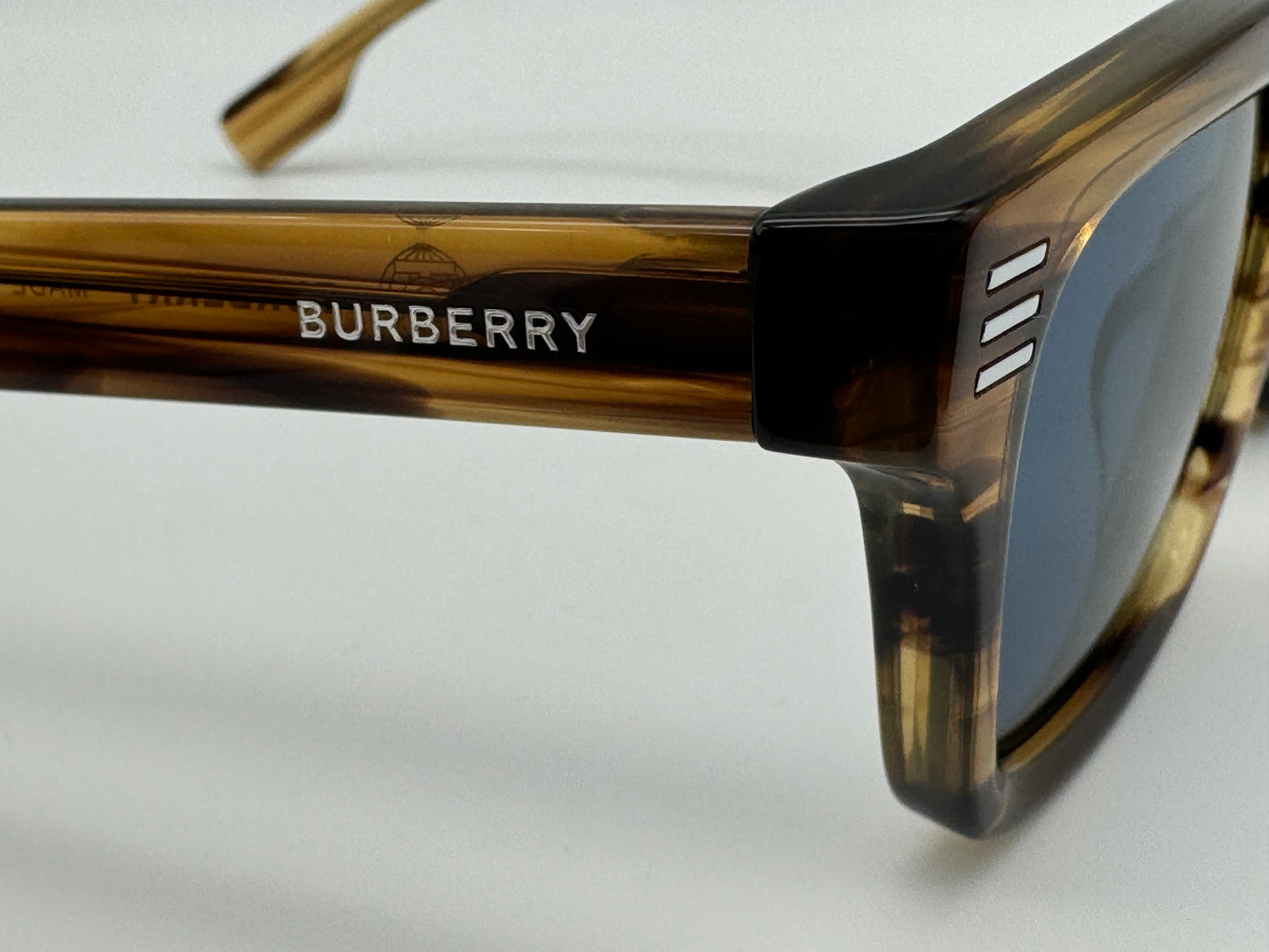 Burberry BE 4403 F 51mm Brown / Dark Blue 409680 Italy NEW