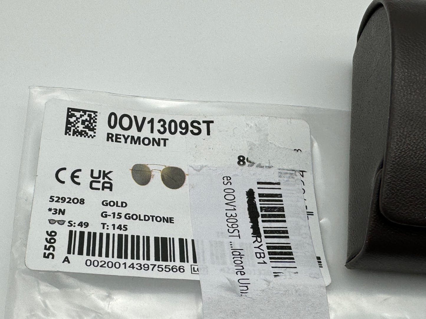 Oliver Peoples  Reymont 49mm OV 1309 Gold / G-15 GoldTone 529208 JAPAN NEW