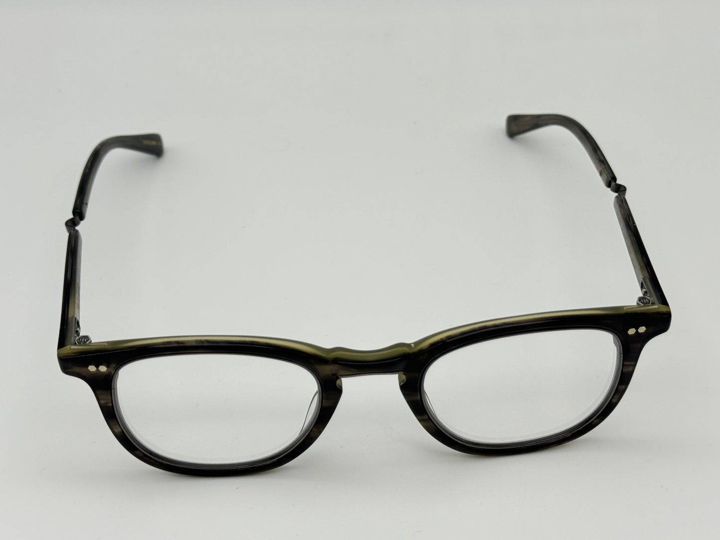 Mr. Leight Coopers C Eyeglasses Olive / Laminate titanium 46mm Japan NEW