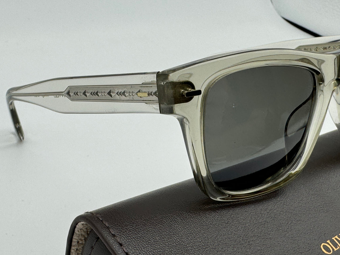 Oliver Peoples Oliver Sun 49mm Black Diamond / Carbon Gray OV 5393 1669R5 NEW Italy