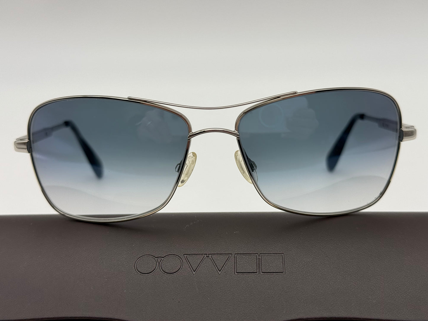 Oliver Peoples Sanford 57mm OV 1130s Stainless steel / Blue Gradient VFX Photochromic 5133Q6 Japan Preowned