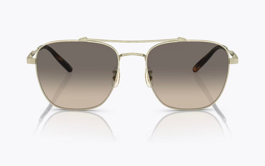 Oliver Peoples Marsan 55mm Brunello Cucinelli OV 1322 ST 525232 Titanium Brushed Gold / Shale Gradient Japan NEW