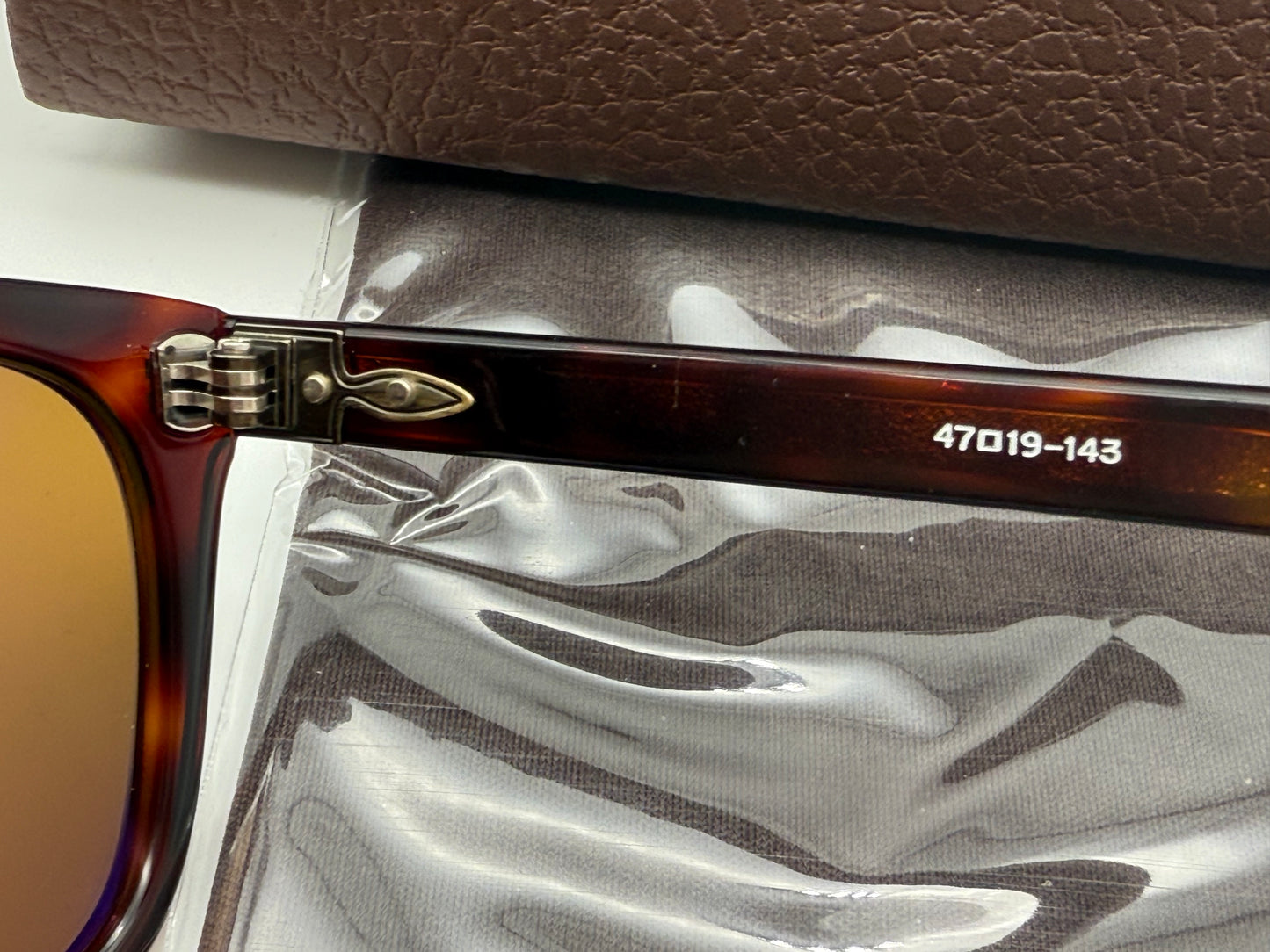 Matsuda M 1008 47mm Red Havana Tortoise / Brown Japan Open Box