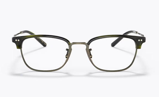 Oliver Peoples Kesten OV5468 1680 49-19 Antique Gold/Emerald Bark NEW Italy