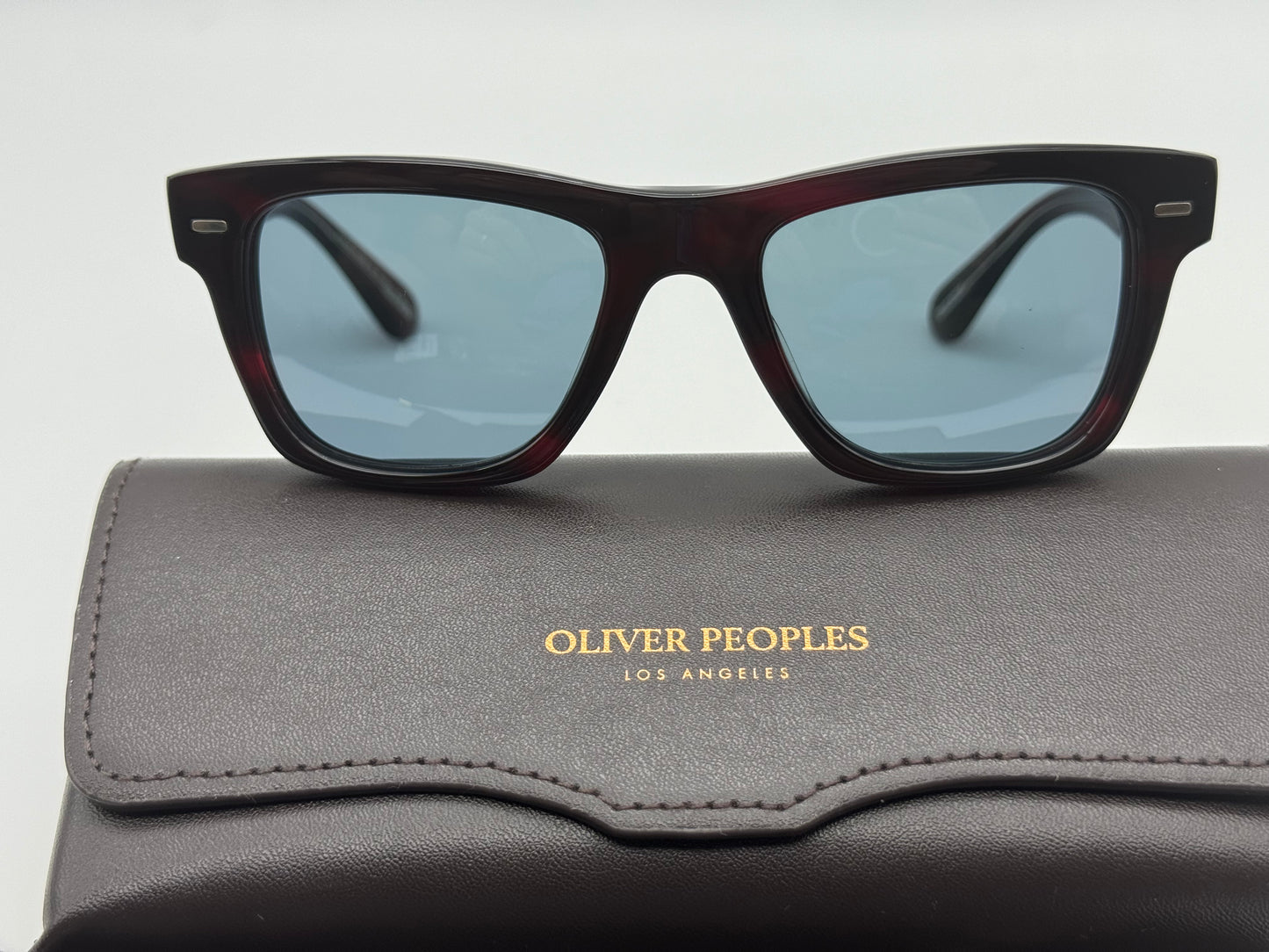 Oliver Peoples OLIVER SUN OV 5393SU 49mm Bordeaux Bark / Photochromic Sunglasses Italy Open Box