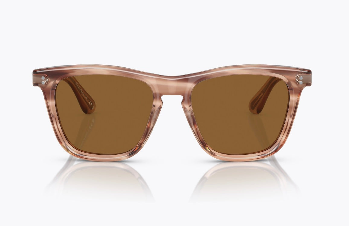 Oliver Peoples Lynes Sun 55mm Washed Sunstone / True Brown OV 5449 172652 Italy NEW