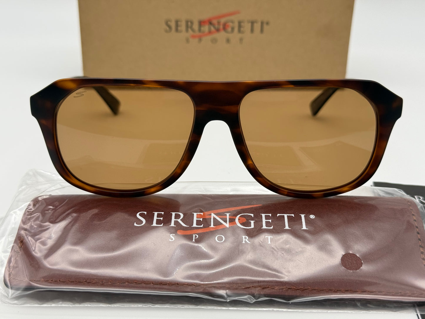 Serengeti Oatman 57mm SS 535002 Matte Classic Tortoise Spirit Polarized Drivers Italy NEW