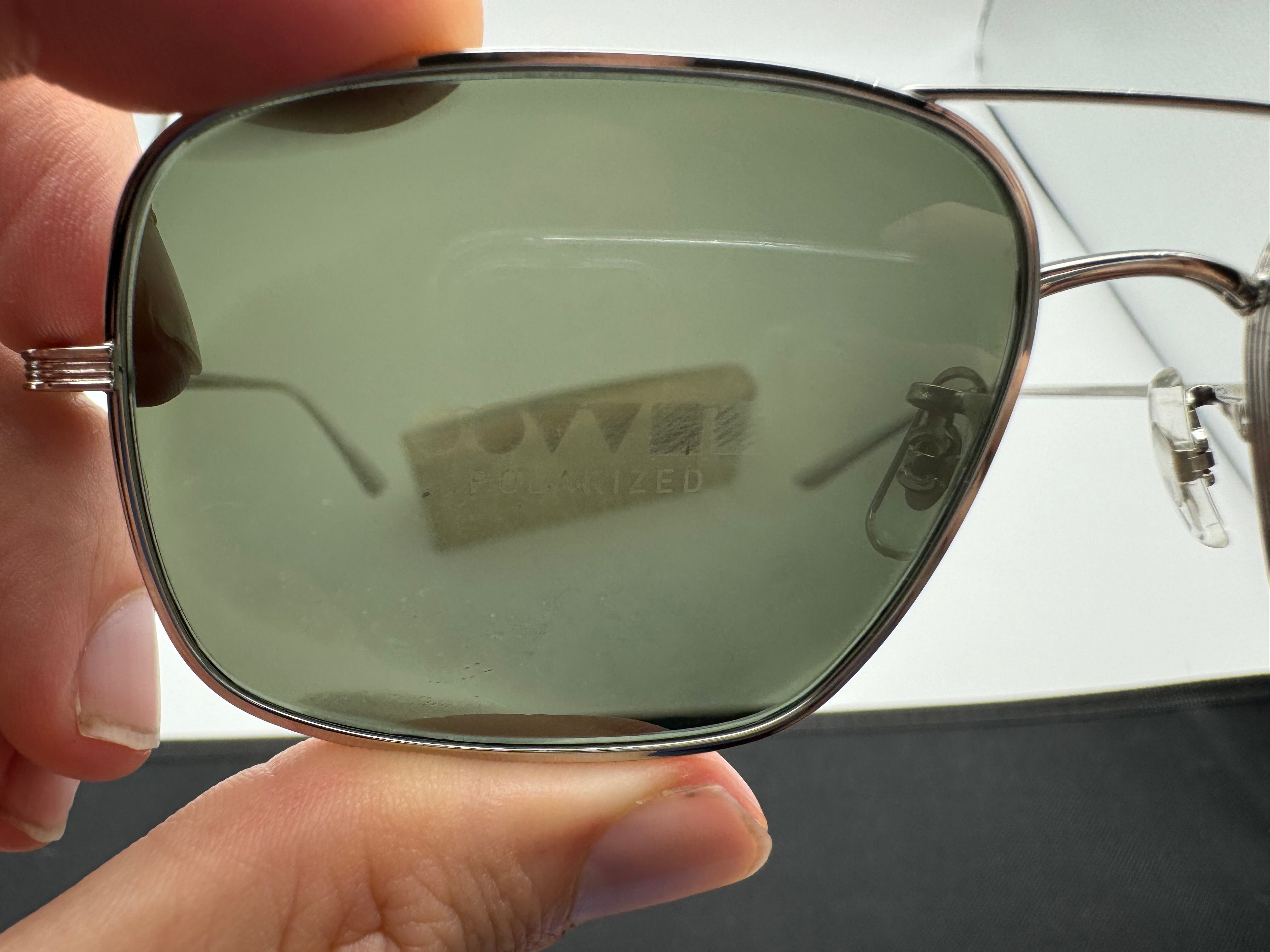 Oliver Peoples Victory LA 54mm OV 1246 ST Silver Midnight Express Pola Shade Review Store