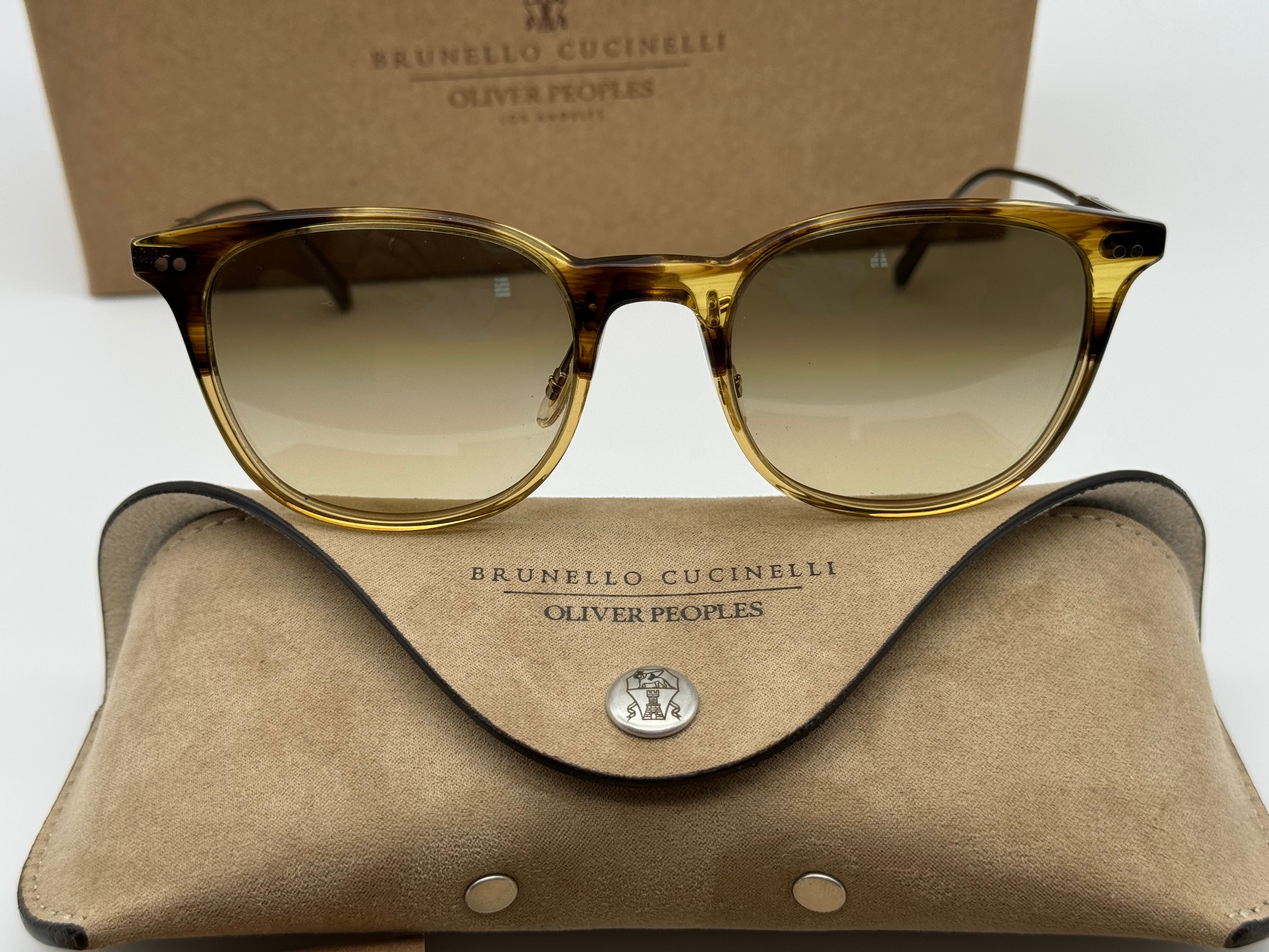 Brunello Cucinelli X Oliver Peoples - Mr Brunello square sunglasses