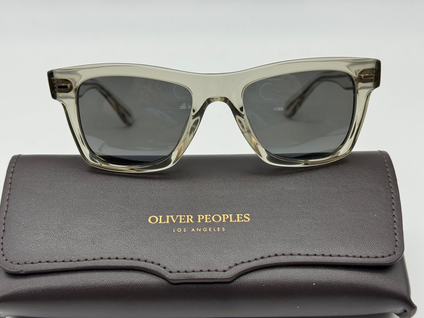 Oliver Peoples Oliver Sun 49mm Black Diamond / Carbon Gray OV 5393 1669R5 NEW Italy