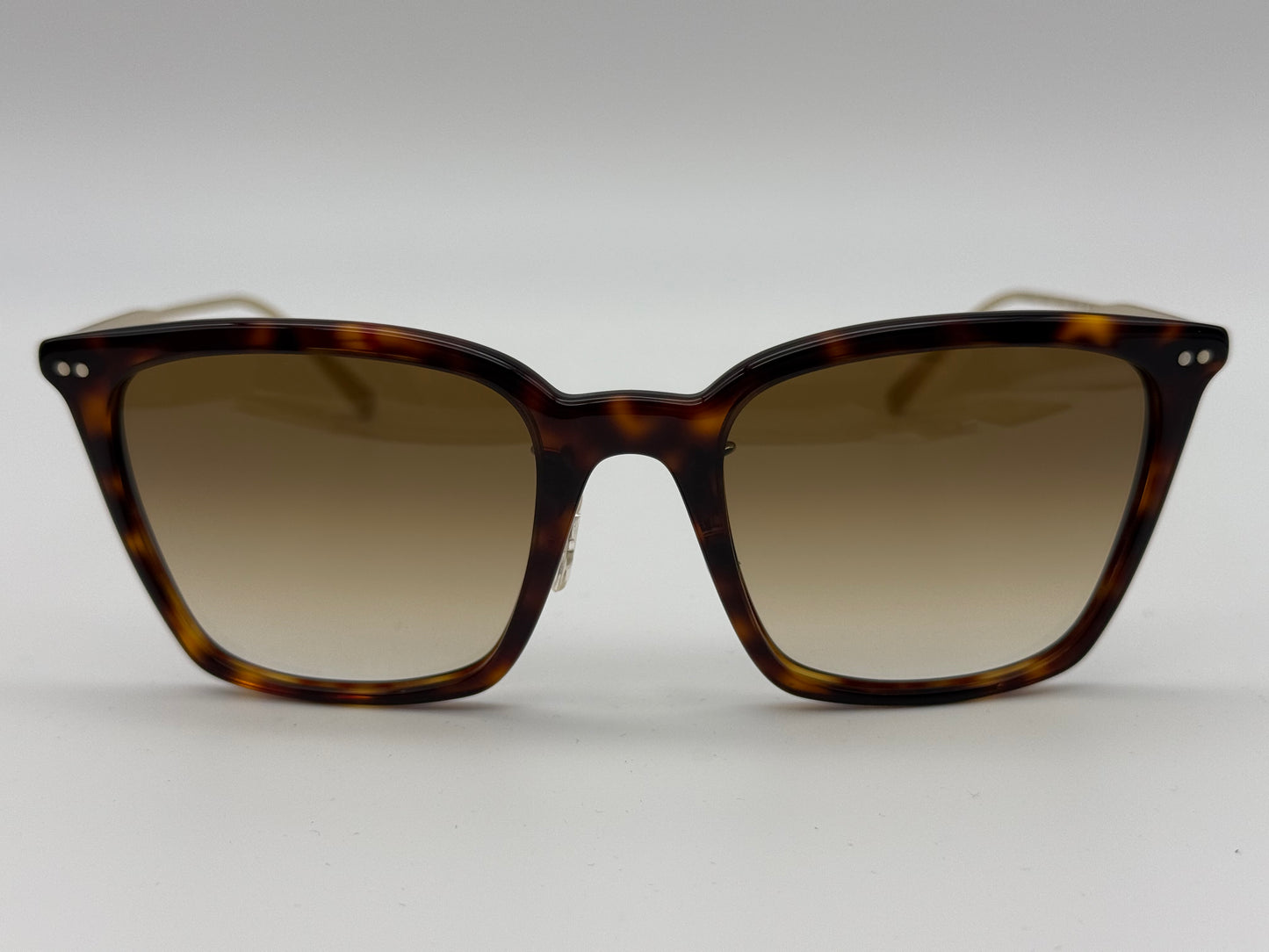 Oliver Peoples Luisella 52mm Brunello Cucinelli Collaboration Amaro Tortoise / Brown Gradient Glass Lenses 176851 Italy NEW