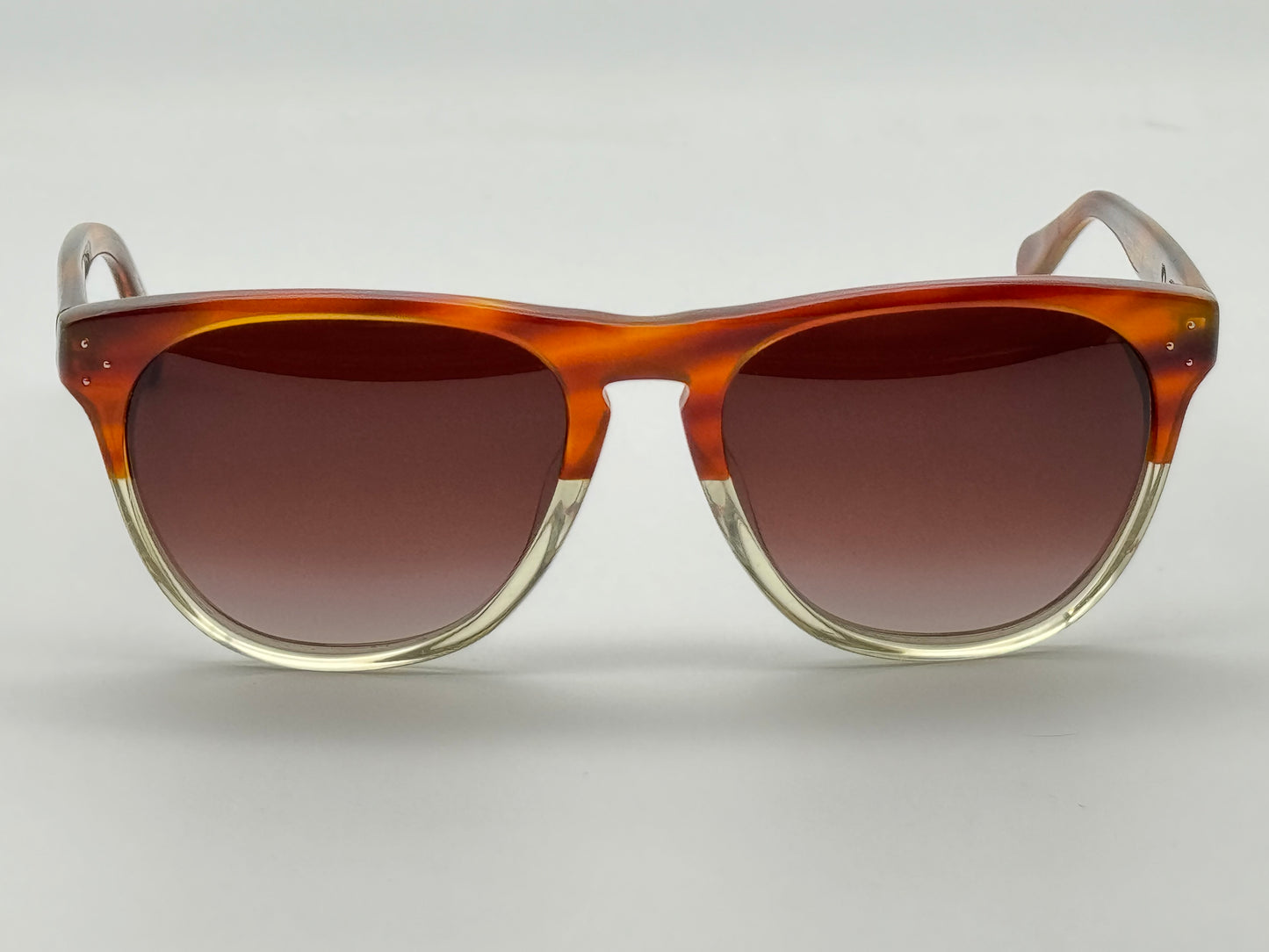 Oliver Peoples Daddy B 58mm OV5091S 1239/13 T58 Amber Tortoise Buff Gradient PREOWNED