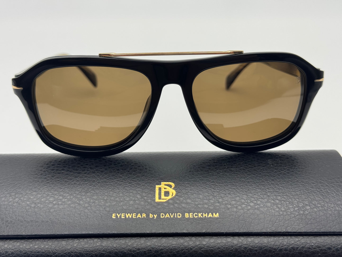 Eyewear By David Beckham DB 7006 Black / Brown Polarized G CS 80770