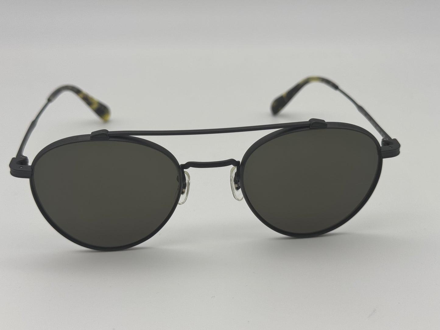 Oliver Peoples Watts 49mm Matte Black / G15 OV 1223 ST titanium 501771 Japan NEW missing case