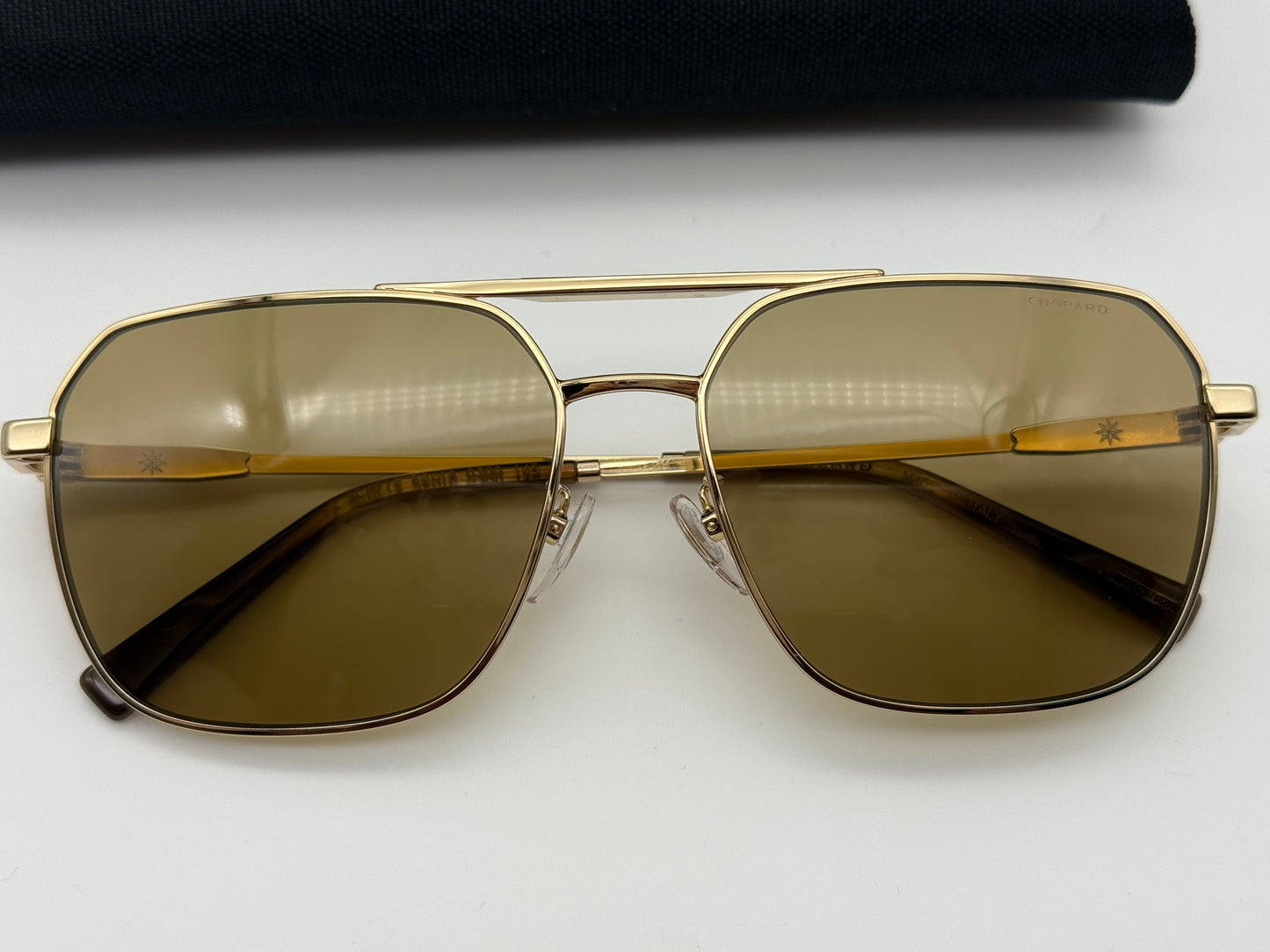 Chopard Aviator 59mm Gold / Brown SCHF79 Italy NEW