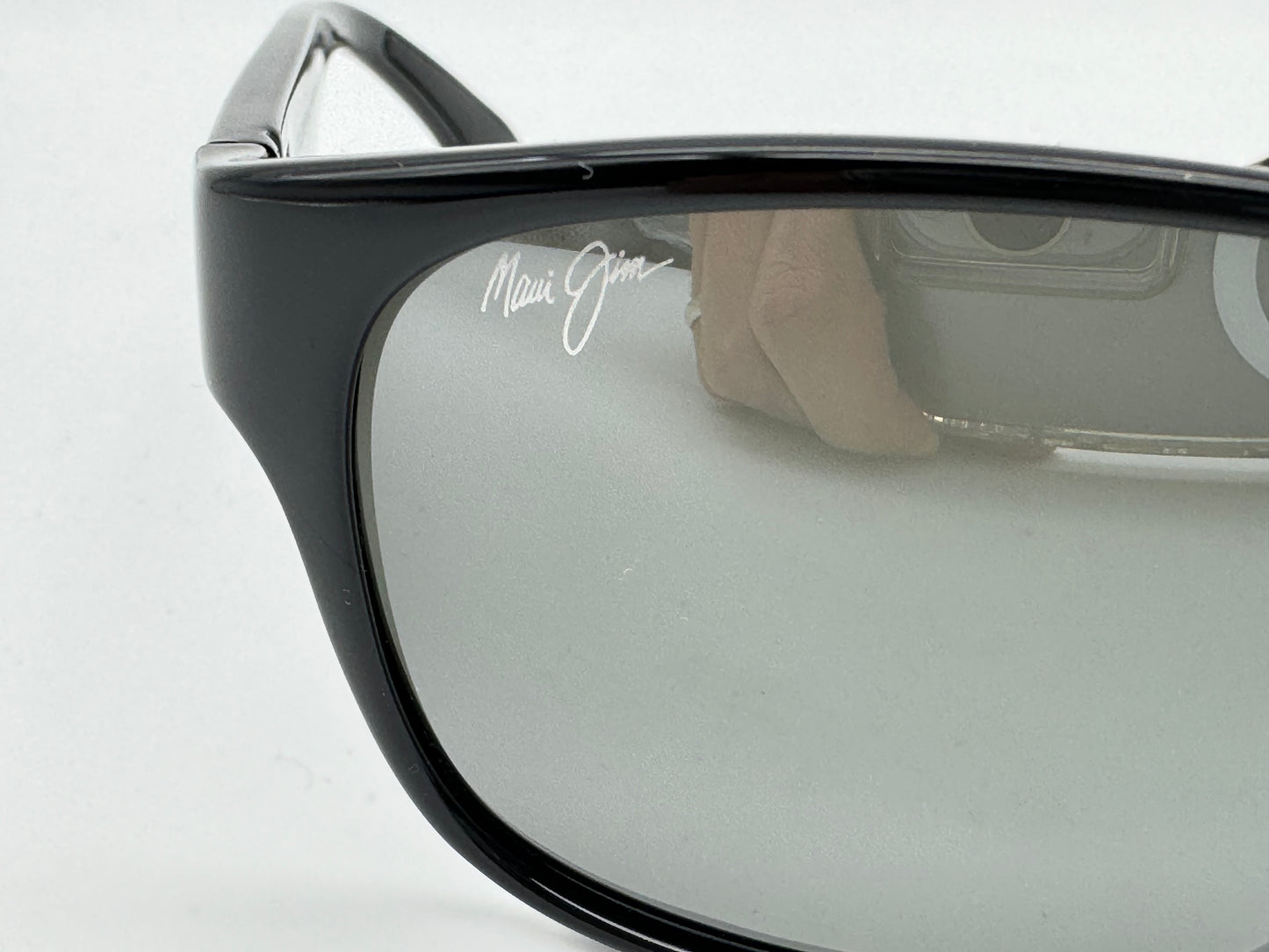 MAUI JIM MIXED PLATE 58mm MJ 721-02 BLACK / NEUTRAL GREY POLARIZED SUNGLASSES NEW Missing Box