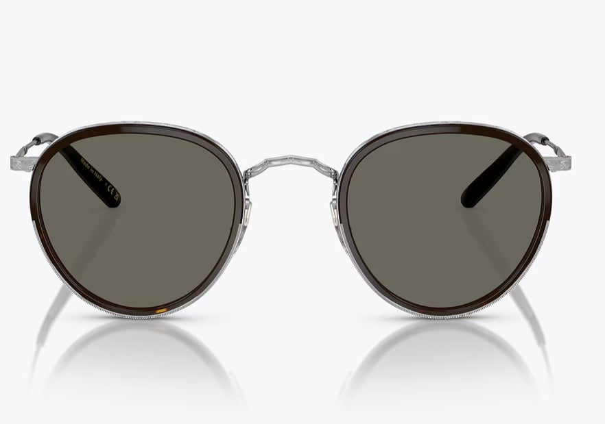 Oliver Peoples MP-2 48mm Black / 362 Gradient Silver / Carbon Gray 5036R5 NEW