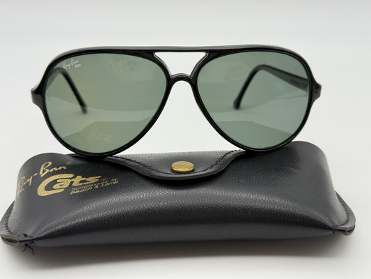 Ray Ban Cats 5000 GP Vintage Polarized Bausch & Lomb Made In USA Original France NOS