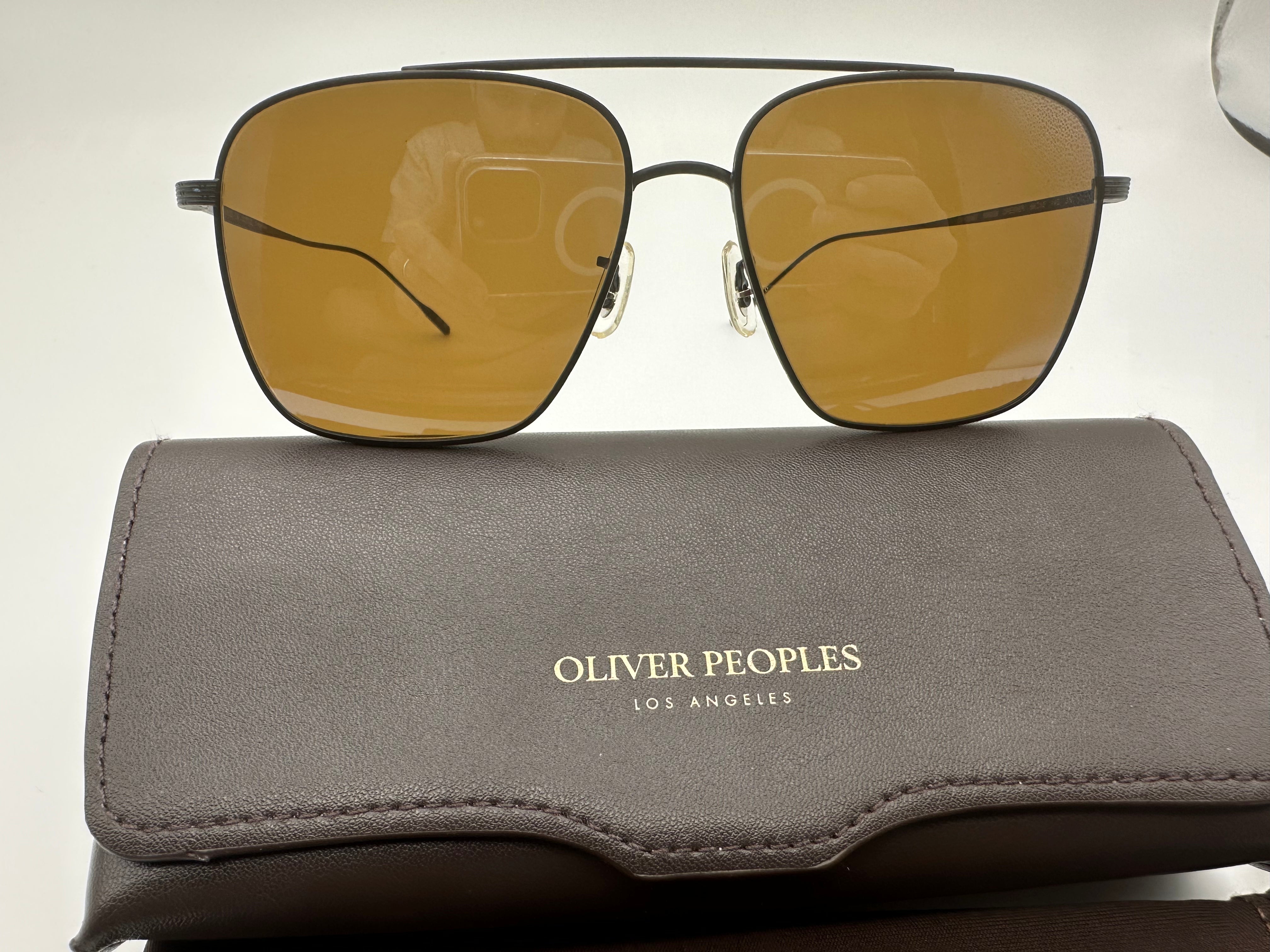 注目ショップ Oliver Peoples 402 48 Sun Delay サングラス/メガネ