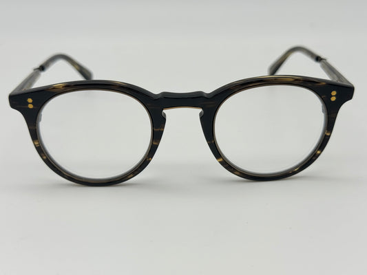 Mr. Leight Crosby C 44mm Porter Tortoise Eyeglasses Demo Lens Titanium Japan NEW