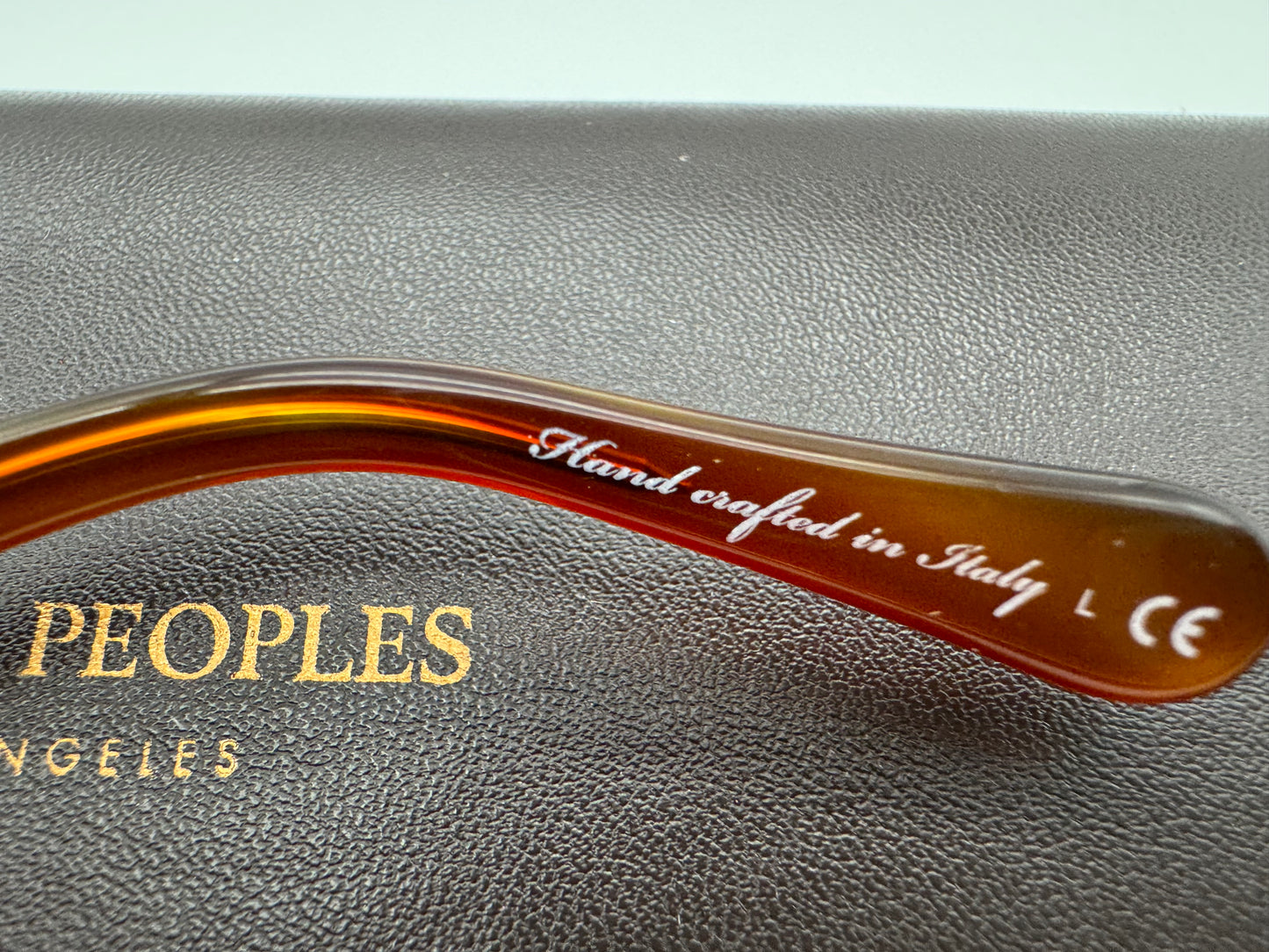 Oliver Peoples Daddy B 58mm OV5091S 1239/13 T58 Amber Tortoise Buff Gradient PREOWNED