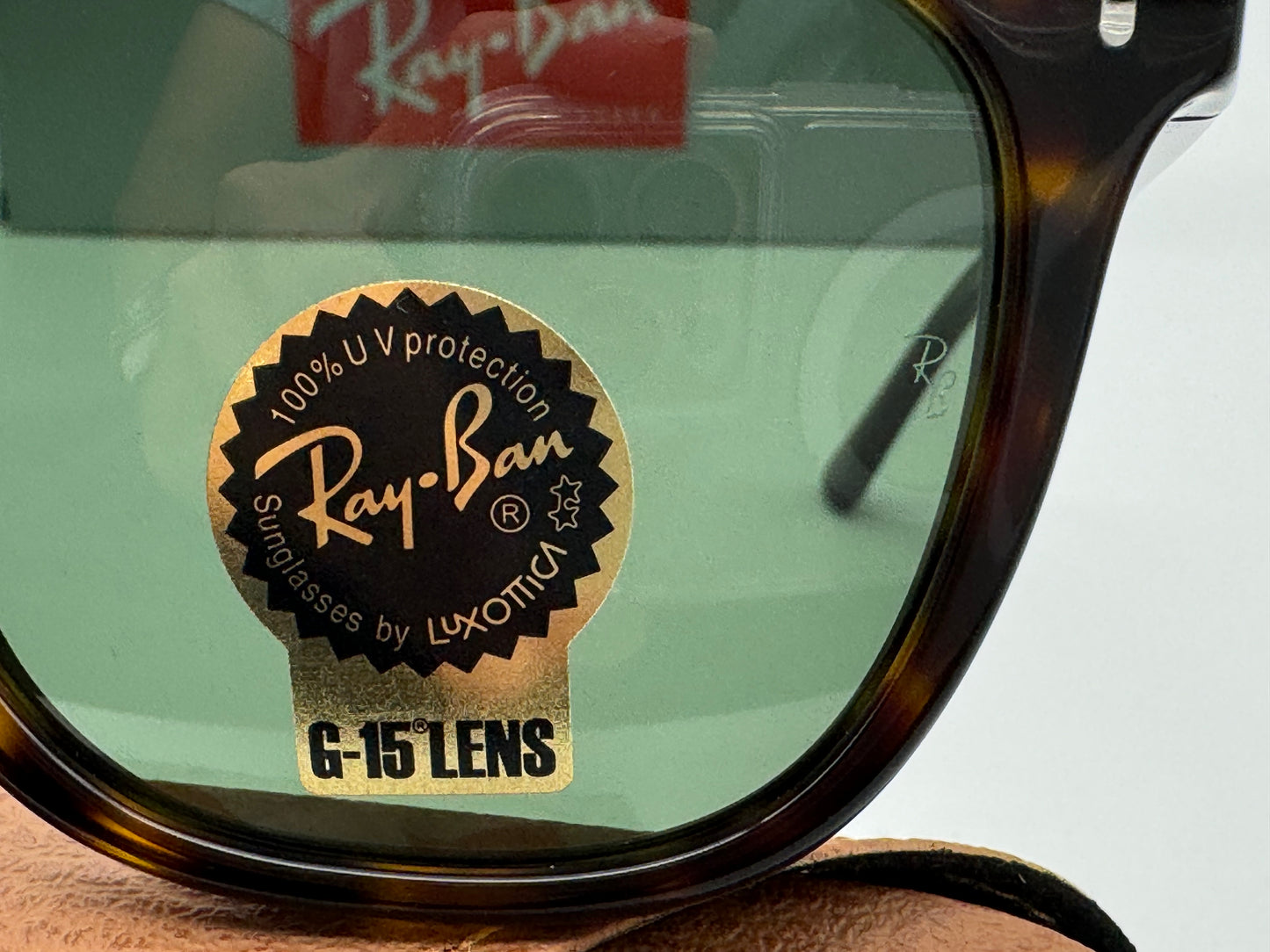 Ray Ban RB 2210 53mm G -15 / Polished Havana 902/31 NEW