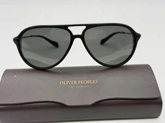 Oliver Peoples Braedon 60mm 1465P2 OV 5340 SU Polarized Sunglasses Preowned