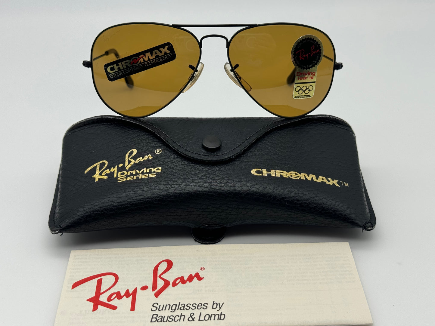 Ray-Ban Aviator USA Vintage B&L 58mm Chromax ⚡️W1662 WNAS NOS