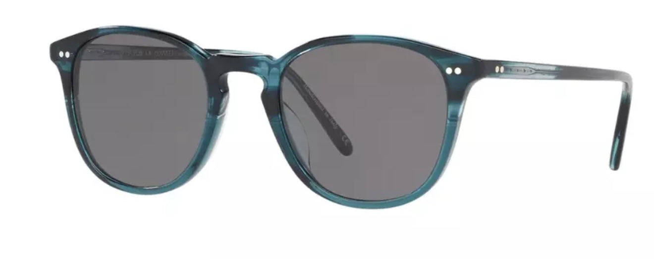 Oliver Peoples Forman L.A. 51mm Dark Blue VSB Carbon Grey Polarized OV 5414 167281 Italy NEW