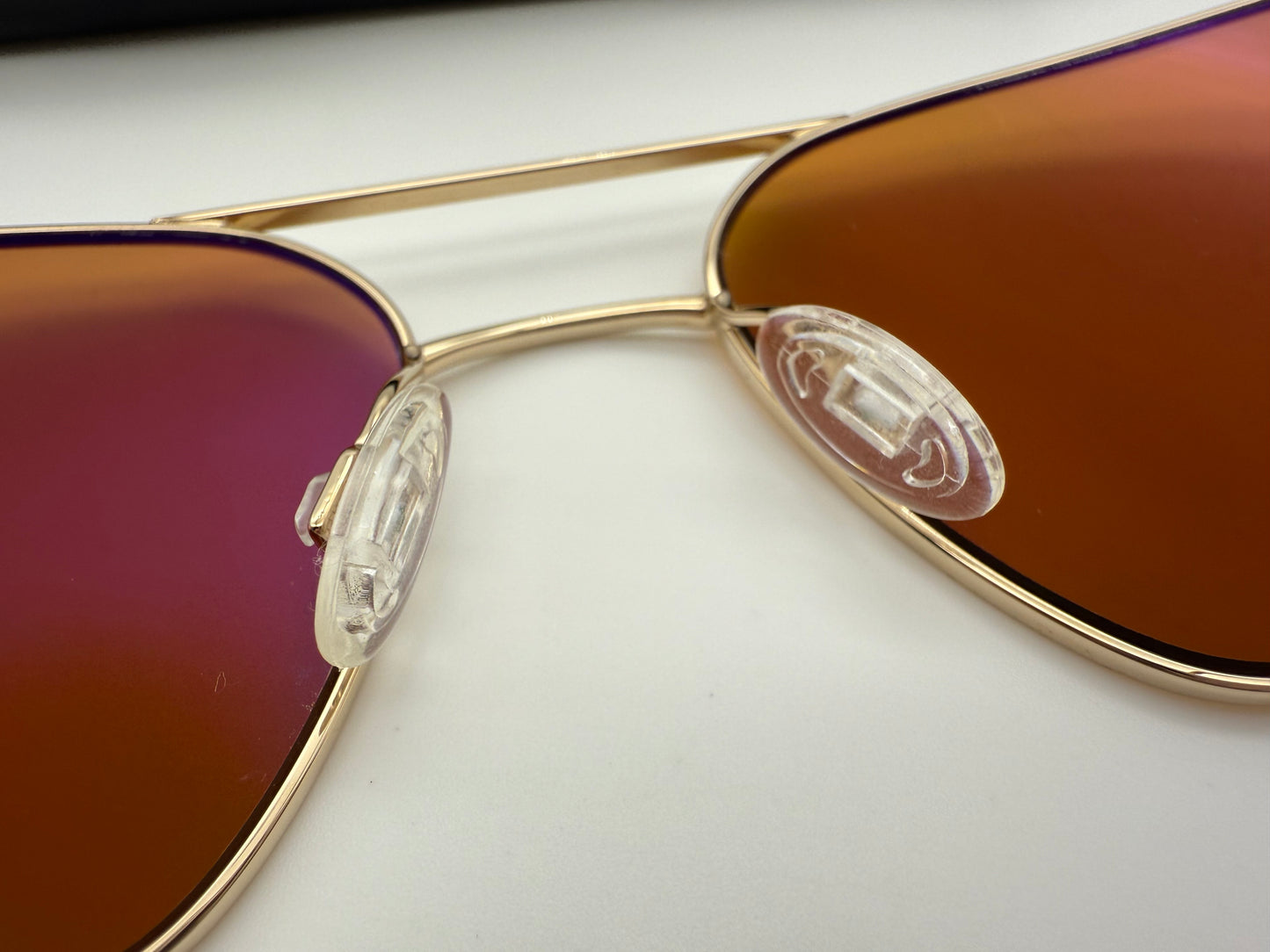 Oliver Peoples Victory 55mm Gold / Cognac VFX Lens Burn Notice First Gen (2003) Japan Polarized Missing Box